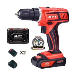 دریل شارژی 16 وات MPT اصلی